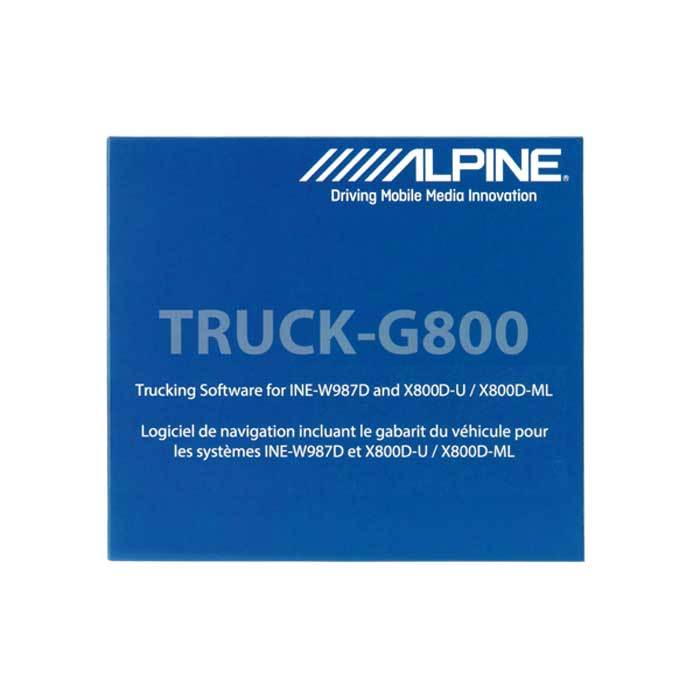 Alpine Truck G800 Navigationskort til X800D og INE-W987D