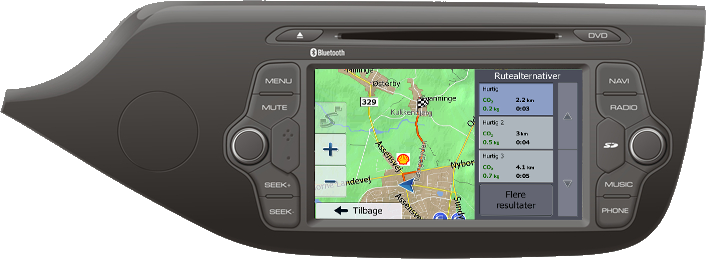Kia Ceed Navigation - 7" Plug & Play Multimedieenhed
