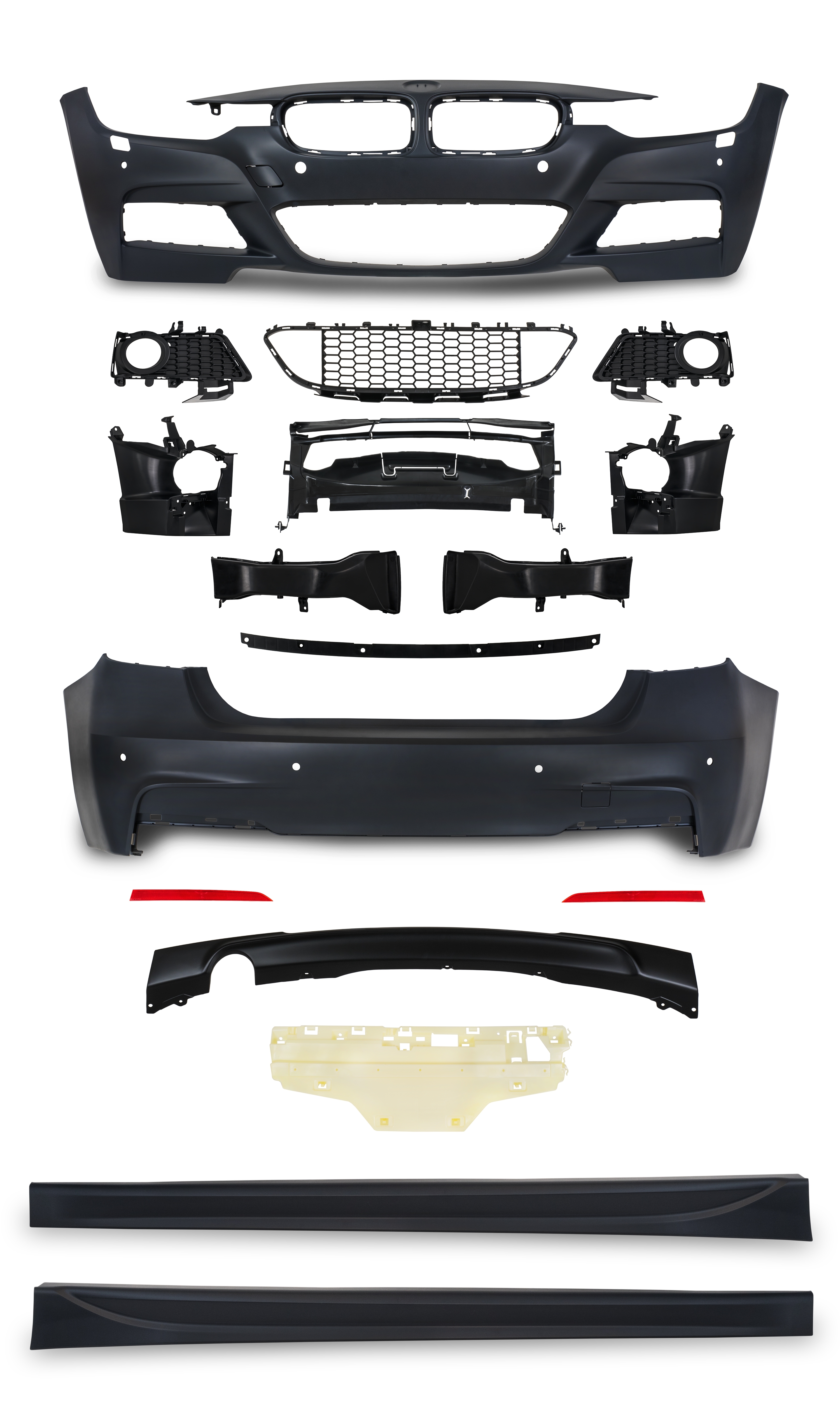 Jom Body Kit til BMW 3 Serie F30 LCI med PDC og HCS