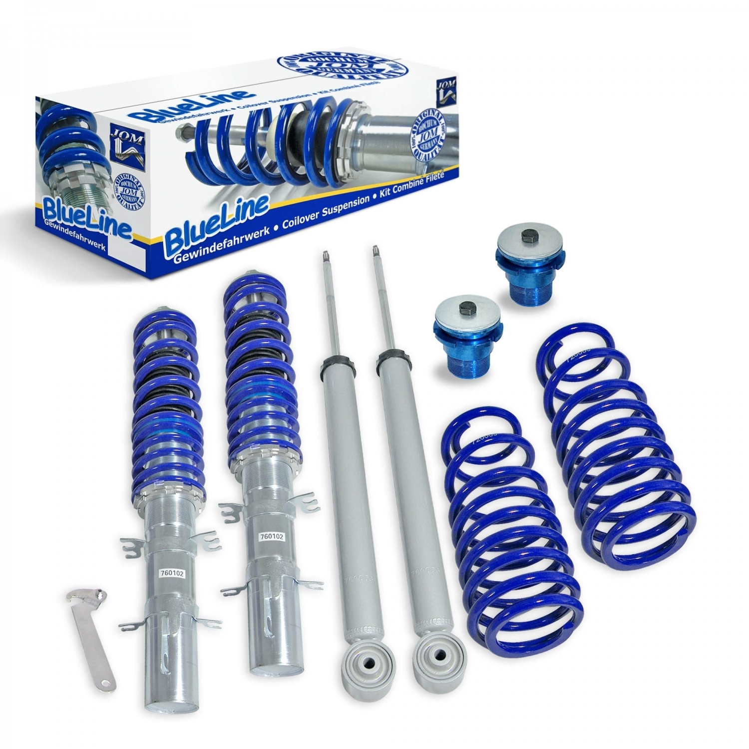 Blue Line Gevindundervogn til Audi A3 8L (1996-2003)