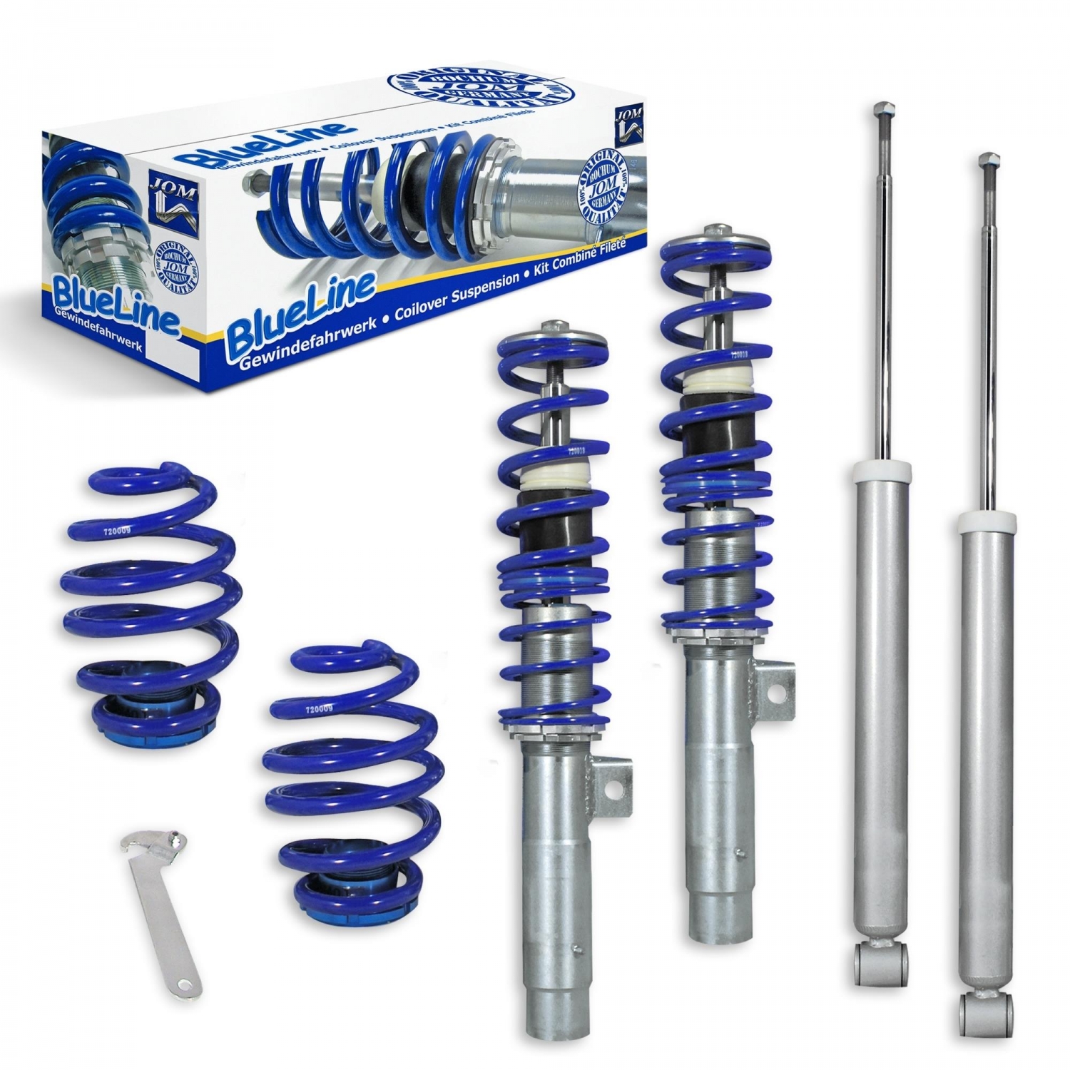 Blue Line Gevindundervogn til BMW 3 E46 (1998-2005)
