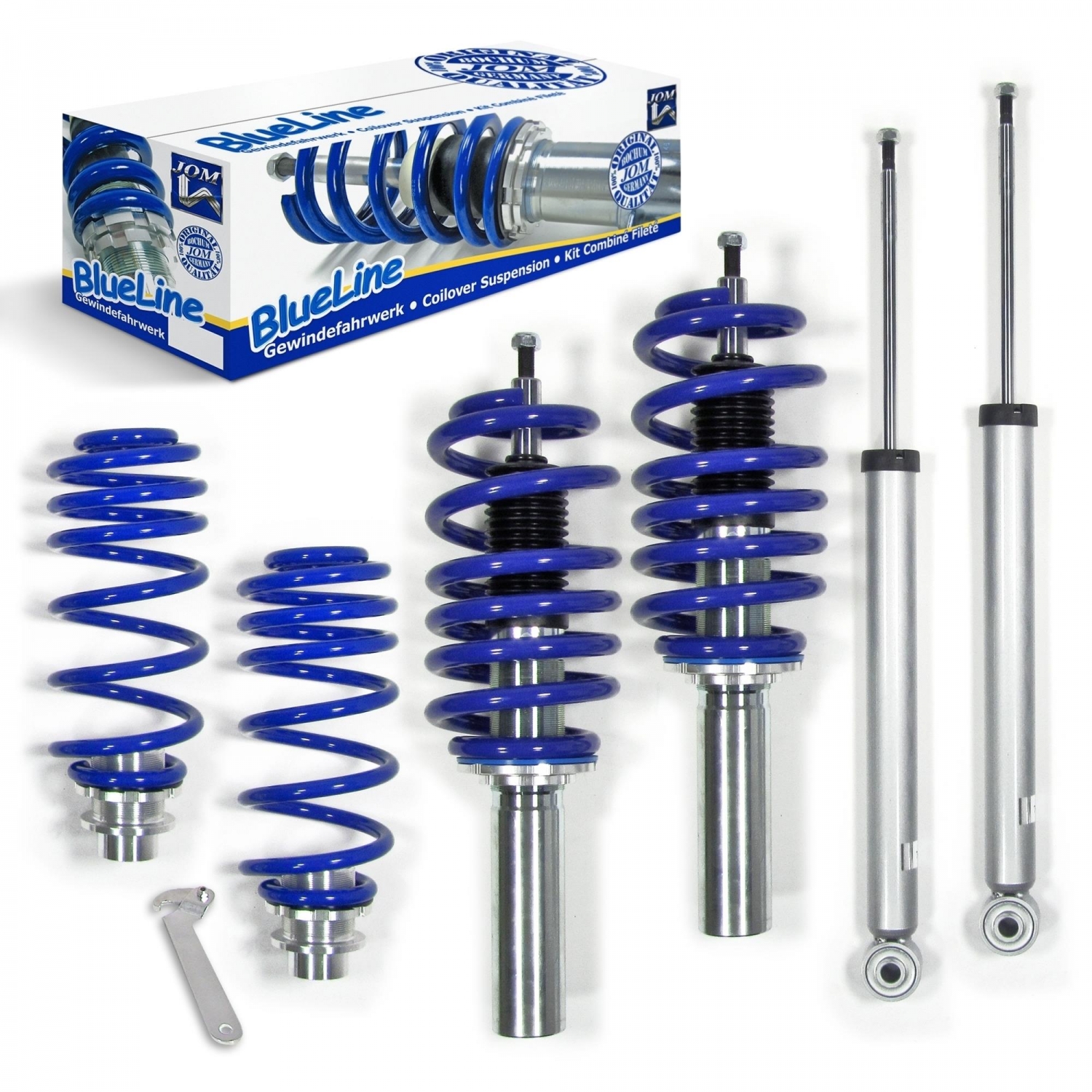 Blue Line Gevindundervogn til Audi A4 B8 (2007-2011)