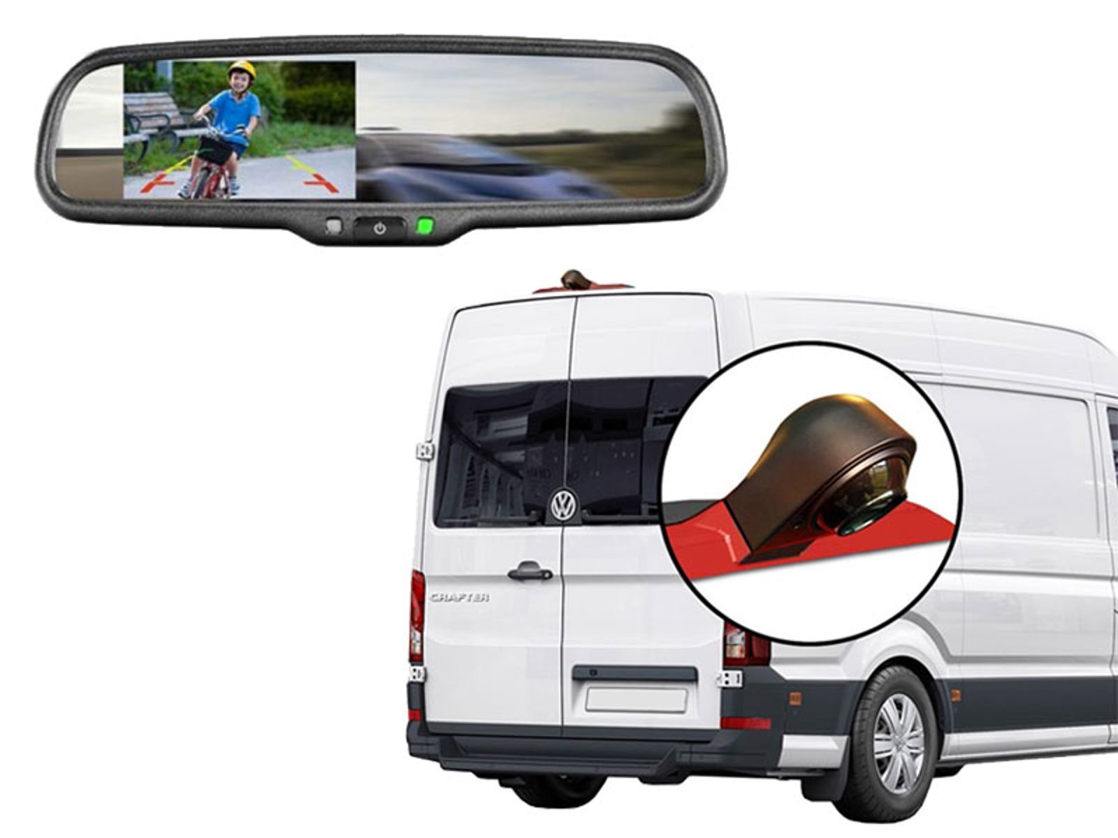 Bakkamera "kasse Kit" Vw Crafter 2017