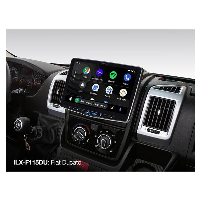 Alpine Halo11 Ilxf115du Bundle Til Fiat Ducato 3