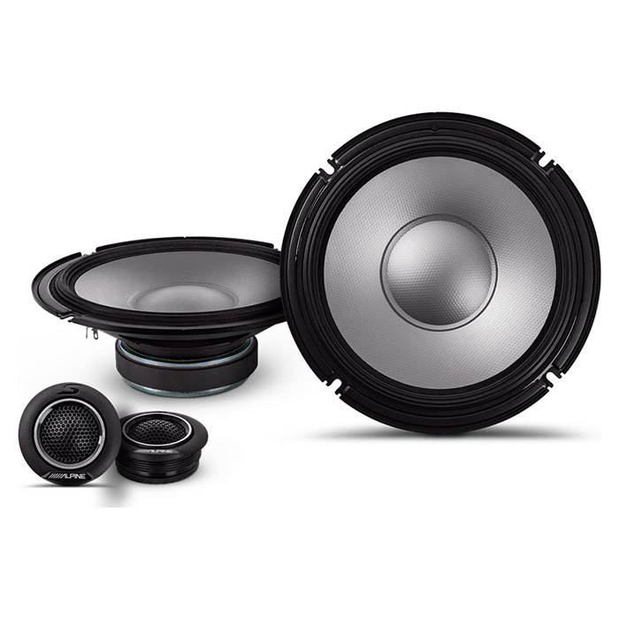 Alpine S2 S80c 20 Cm Højttaler 2 Vejs, Komponentsæt
