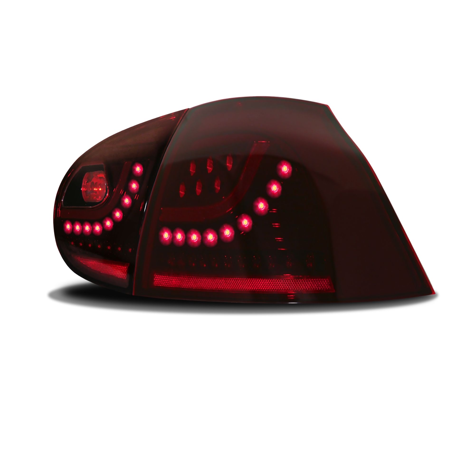 Led Baglygter Mørk Rød Til Vw Golf 5 årgang 2003 2008