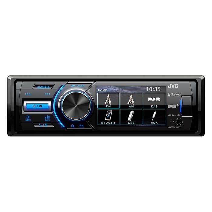Jvc Autoradio Kd X561 1 Din Multimedia 3" Skærm Med Fm Og Dab+