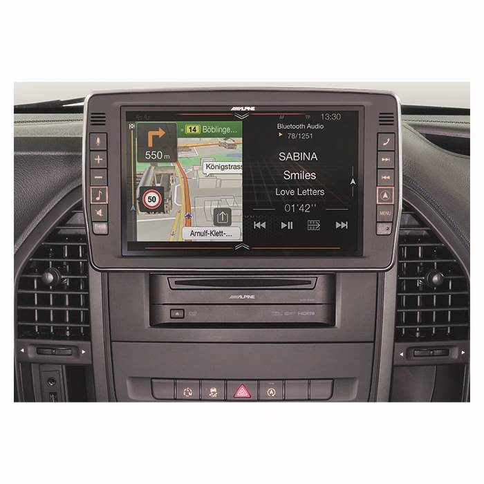 Alpine Style X903d V447 Mercedes Vito 2014 Multimedia Navigation