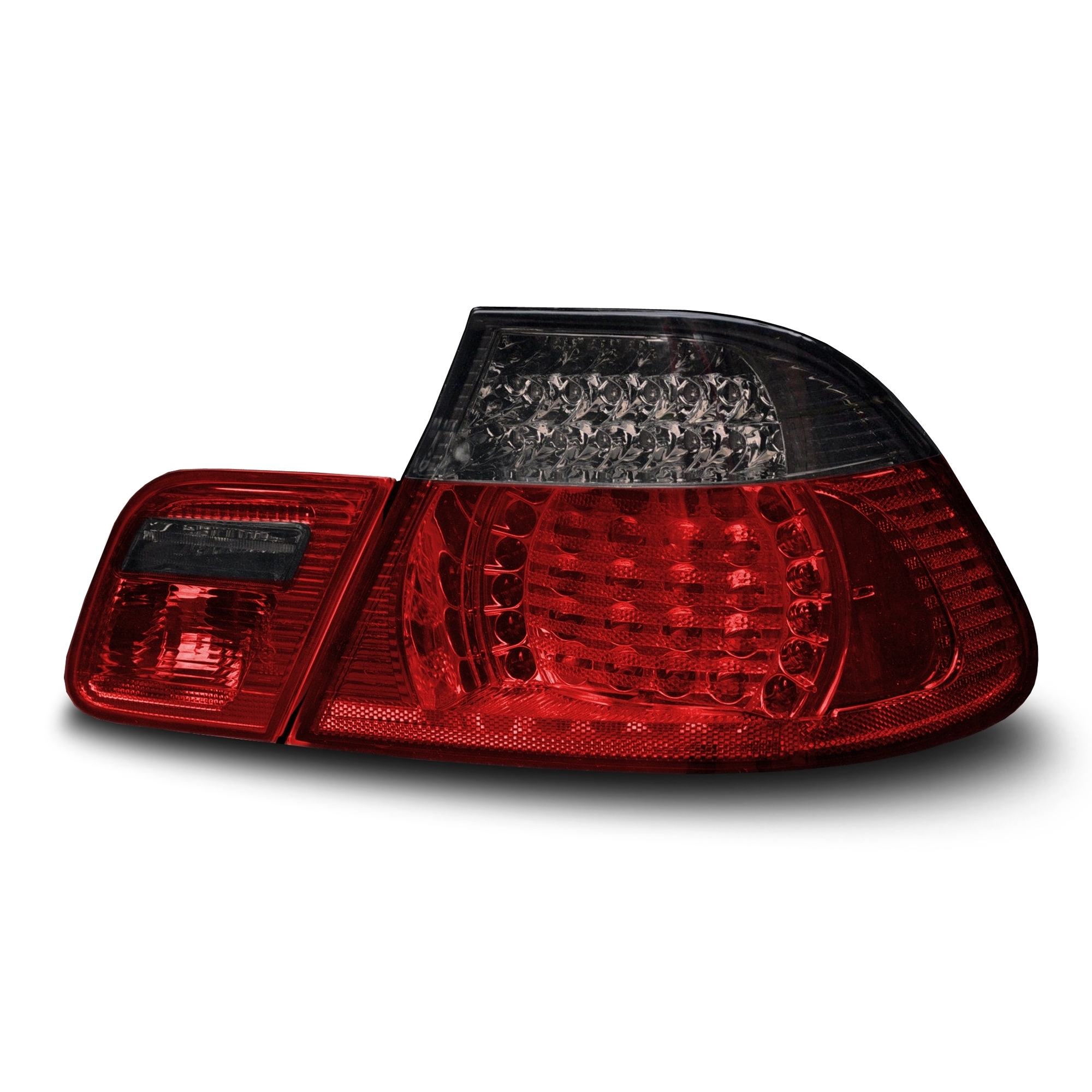 Led Baglygter Klar Glas Rød Røgfarvet Til Bmw E46 3 Serie, Sedan, årgang 2001 2005