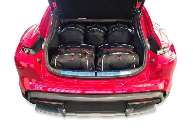 Porsche Taycan Turismo Ev 2021+ Taskesæt Til Bagagerum 5 Stk fra Kjust