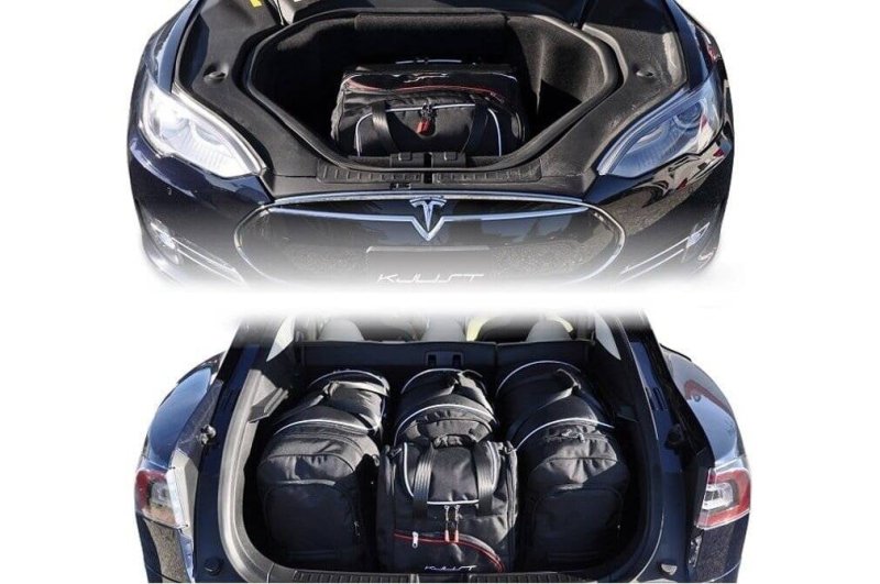 Tesla Model S Ev 2012 2016 Taskesæt Til Bagagerum 6 Stk fra Kjust