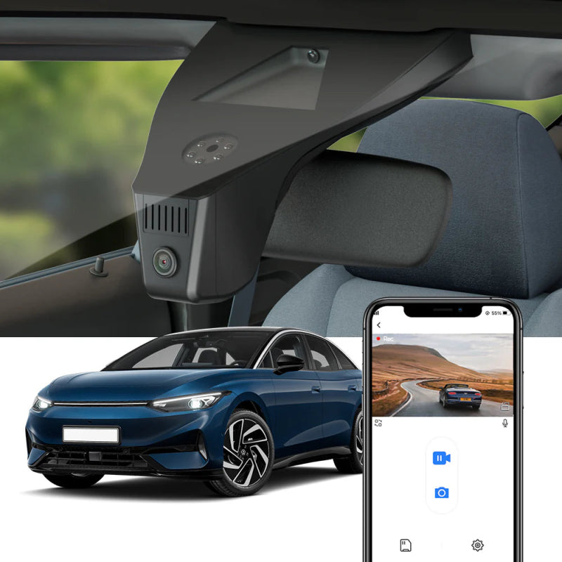 Dash Cam til VW ID.7 (2023-2025) - Let installation, UHD 4K