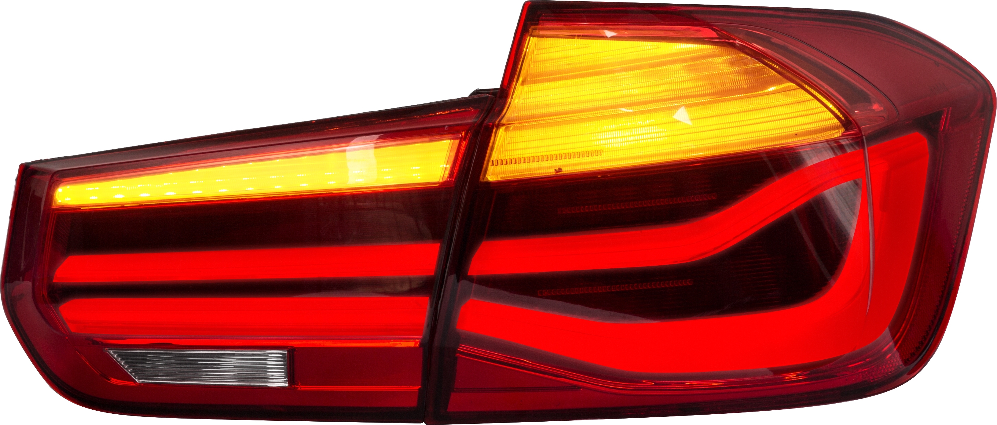 Dynamiske LED Baglygter i Klar Rød til BMW F30 2011-2019